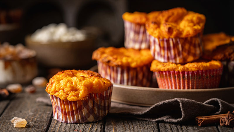 Sun-dried Tomato Cottage Cheese Muffin